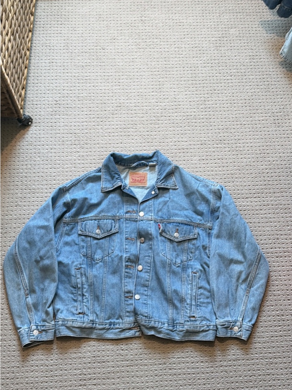 Levi's Light Blue Denim Trucker Jacket - Men's
